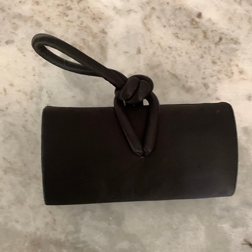Satin clutch